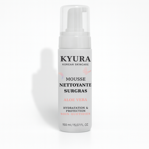KYURA Mousse Nettoyante Surgras